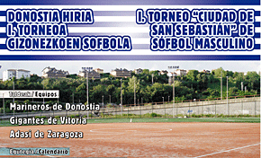 Primer Torneo Ciudad de San Sebastián de Sofbol