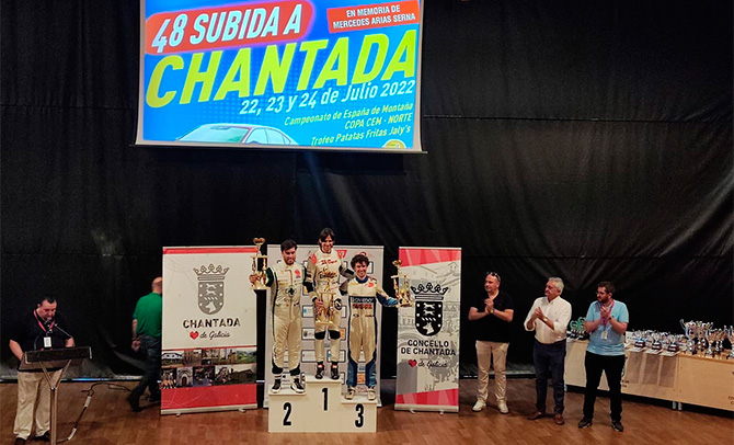 El vasco Joseba Iraola gana la Subida a Chantada y bate el récord de la carrera
