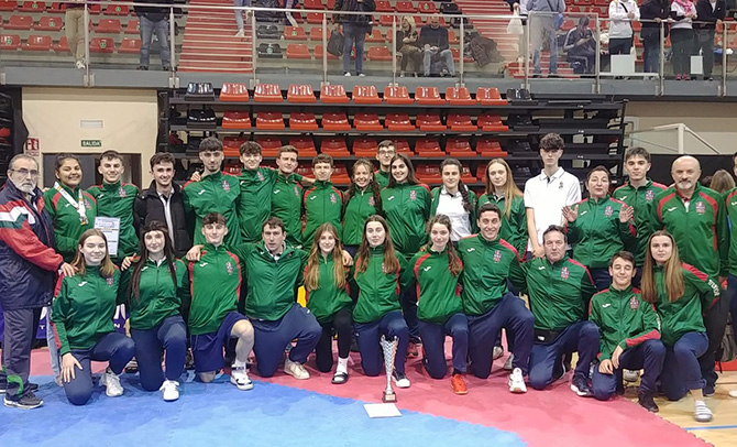 Campeonato de Euskadi Junior de taekwondo en Bilbao