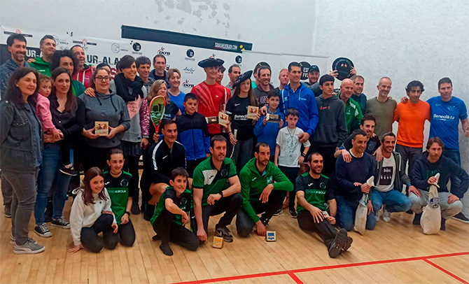 Los jóvenes se imponen en el Campeonato de Euskadi 2023 de squash en Irun